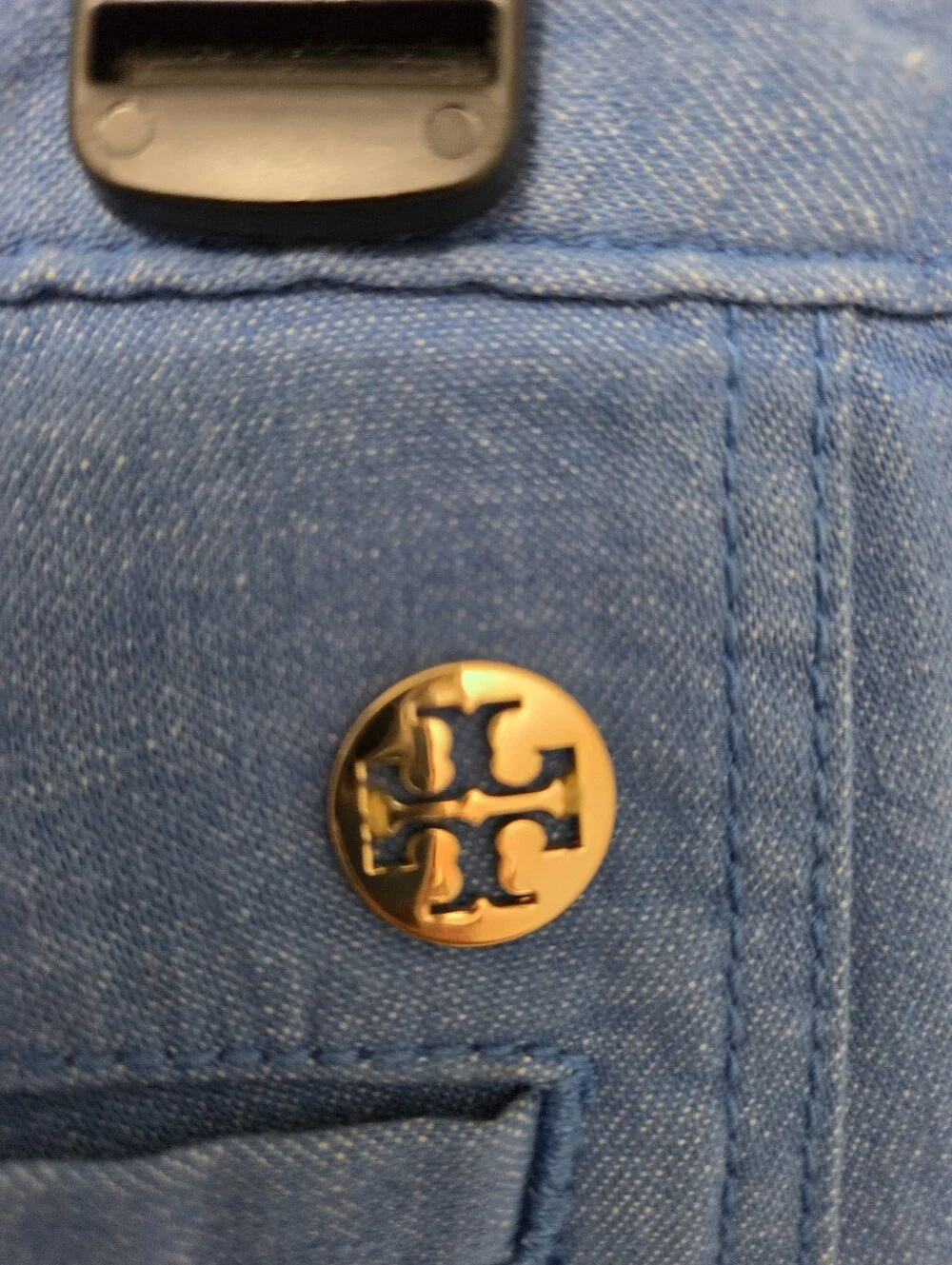 TORY BURCH Women's Wide Leg Blue Jeans Pants Size 8